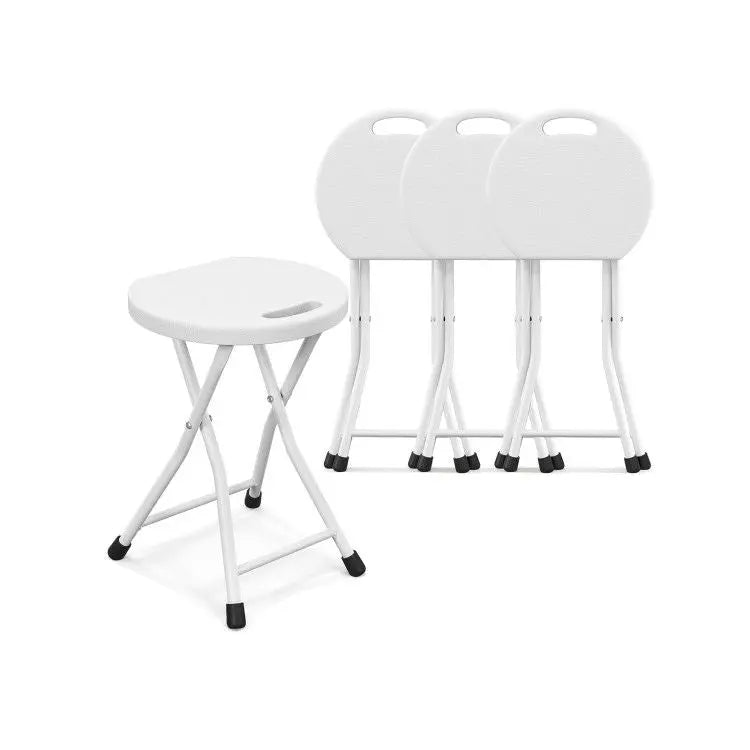 Folding Stool with Built-in Handle for Adults Doba