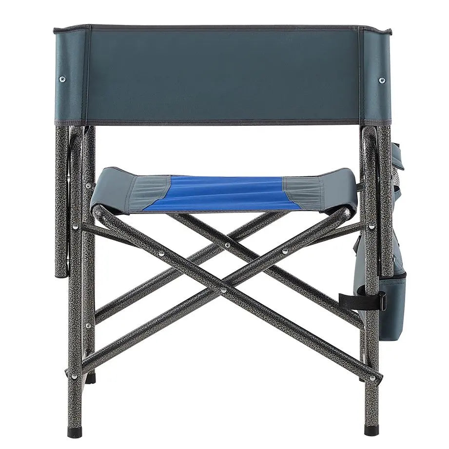 2-piece Padded Folding Outdoor Chair with Storage Pockets; Lightweight Oversized Directors Chair for indoor; Outdoor Camping; Picnics and Fishing Doba