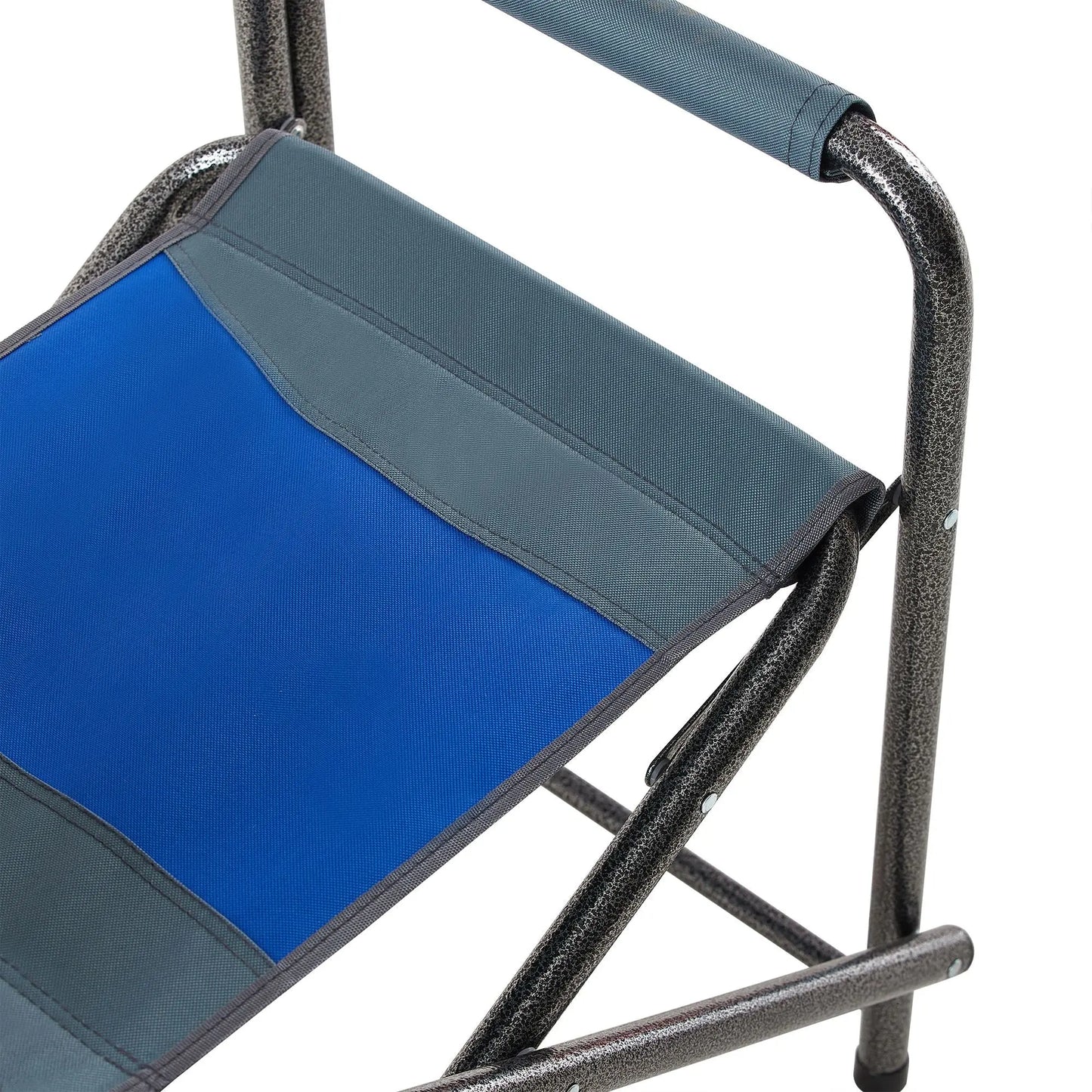 2-piece Padded Folding Outdoor Chair with Storage Pockets; Lightweight Oversized Directors Chair for indoor; Outdoor Camping; Picnics and Fishing Doba