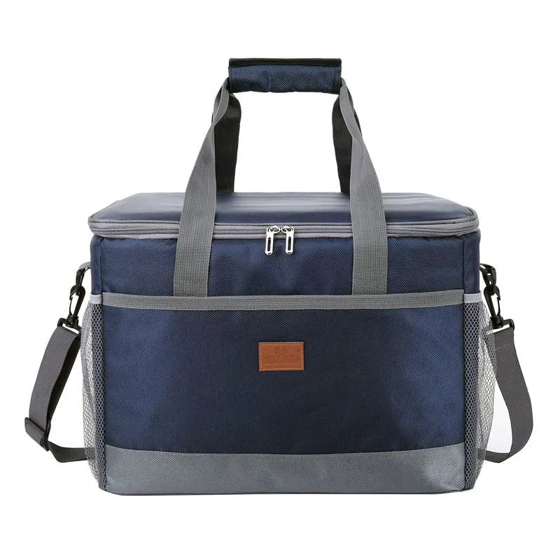 32L Soft Cooler Bag with Hard Liner Large Insulated Picnic Lunch Bag Box Cooling Bag for Camping BBQ Family Outdoor Activities Doba