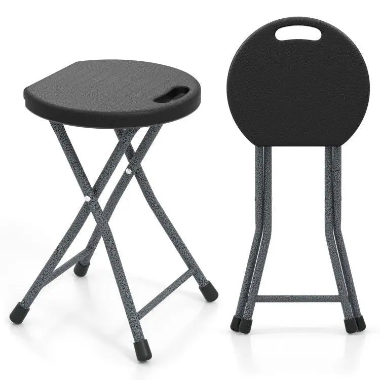 Folding Stool with Built-in Handle for Adults Doba