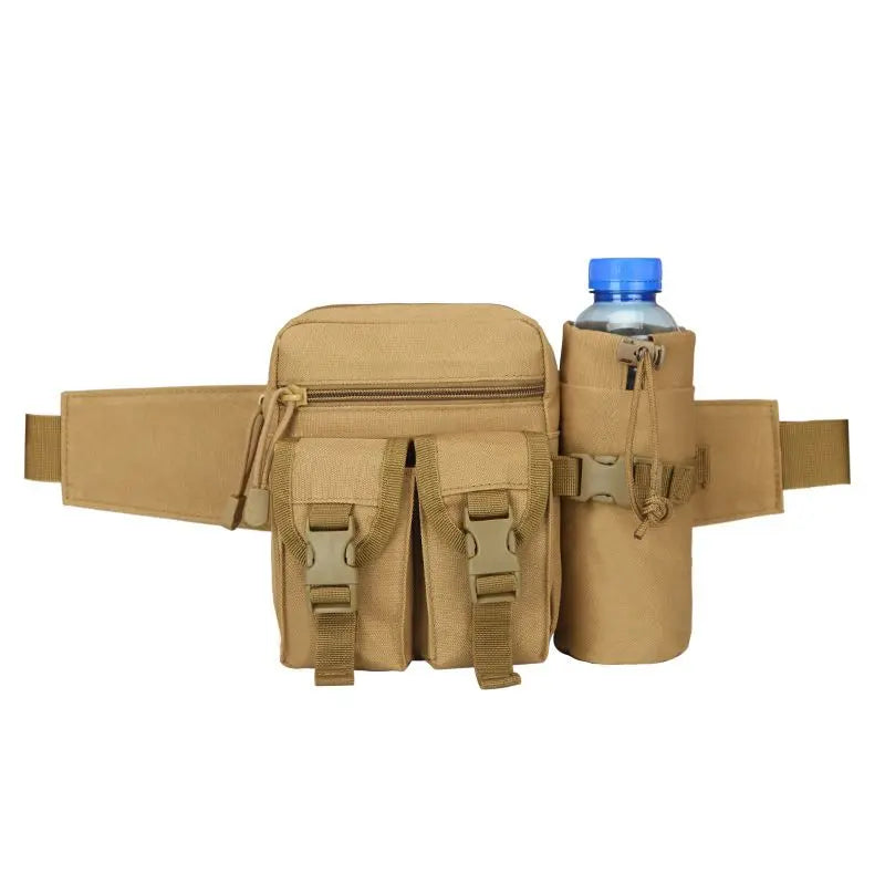 1pc Portable Denim Fanny Pack; Waist Bag; Large Capacity Multifunctional Bag For Outdoor Running; Camping Hiking Fishing Doba