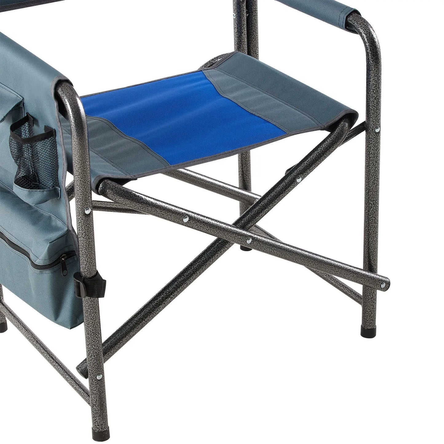 2-piece Padded Folding Outdoor Chair with Storage Pockets; Lightweight Oversized Directors Chair for indoor; Outdoor Camping; Picnics and Fishing Doba
