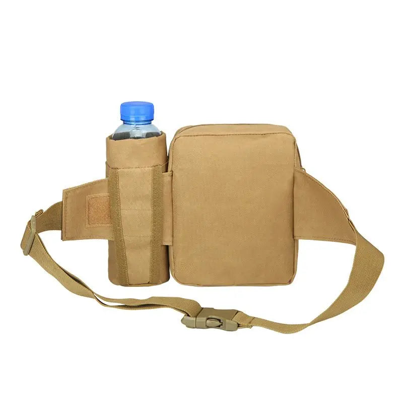 1pc Portable Denim Fanny Pack; Waist Bag; Large Capacity Multifunctional Bag For Outdoor Running; Camping Hiking Fishing Doba