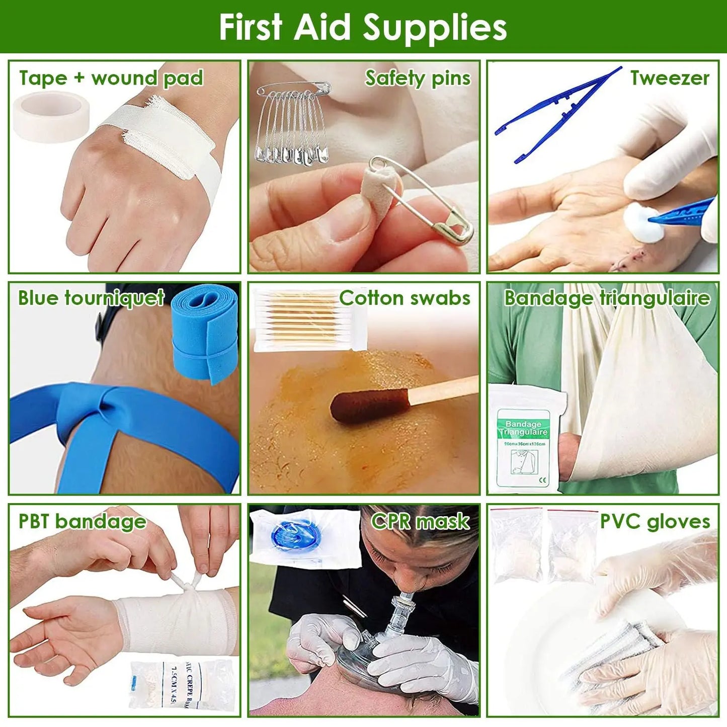 47Pcs Emergency Survival Kit Survival EDC Gear Equipment Tool Doba