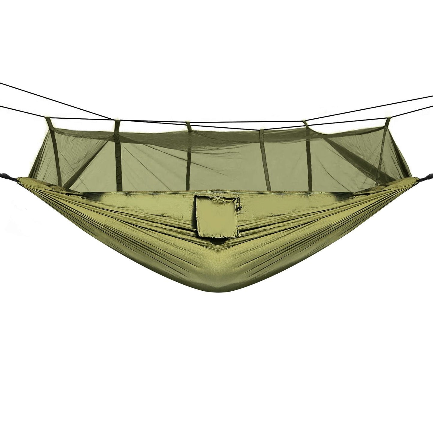 600lbs Load 2 Persons Hammock with Mosquito Net Outdoor Hiking Camping Hommock Portable Nylon Swing Hanging Bed Doba