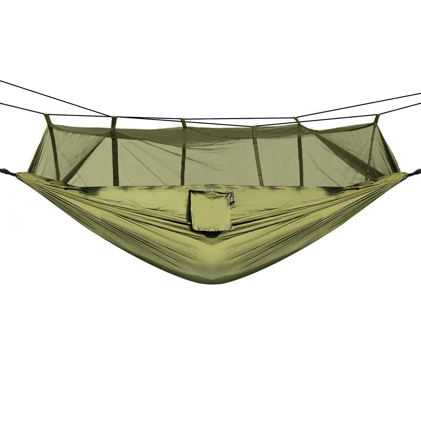 600lbs Load 2 Persons Hammock with Mosquito Net Outdoor Hiking Camping Hommock Portable Nylon Swing Hanging Bed Doba