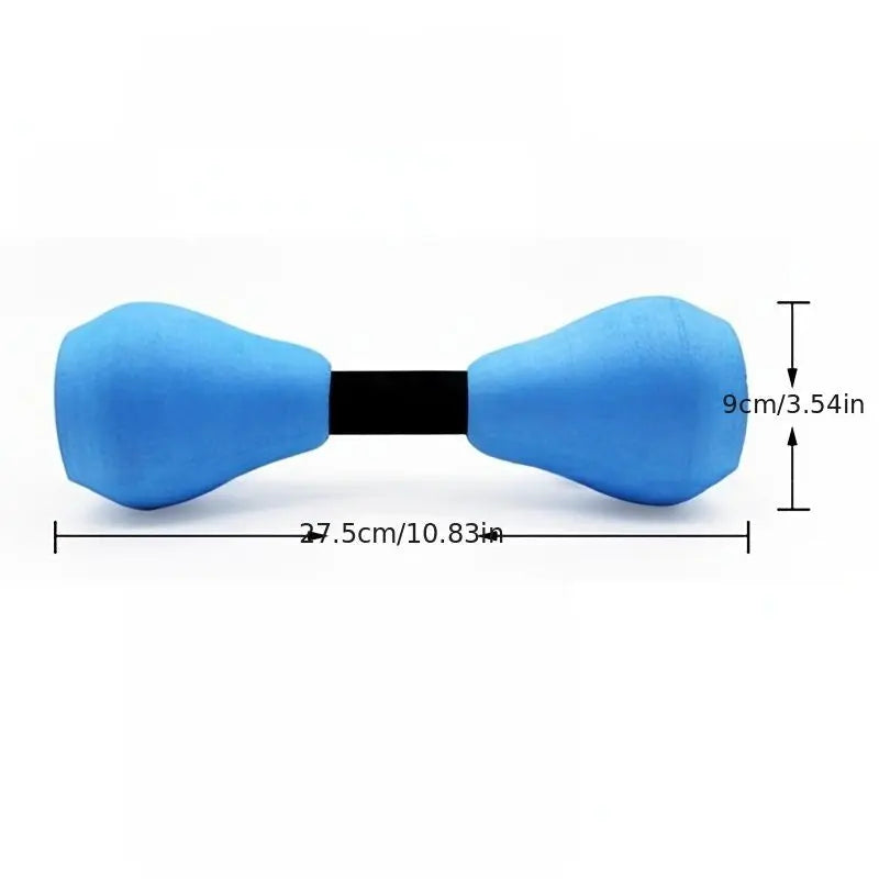 1pair Aquatic Aerobic Exercise Foam Dumbbell; EVA Water Resistance Fitness Equipment For Pool Women Men Weight Loss Doba