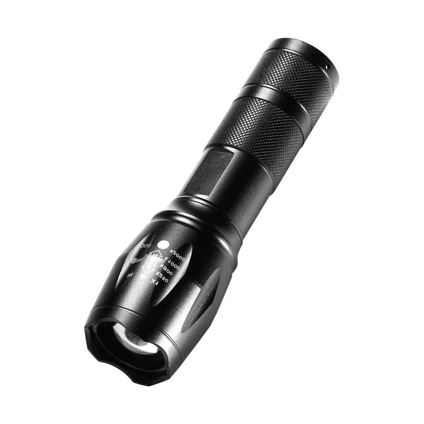 VEVOR 2 Pack Flashlights 3000 High Lumens 5 Modes Adjustable Focus Flashlight Doba