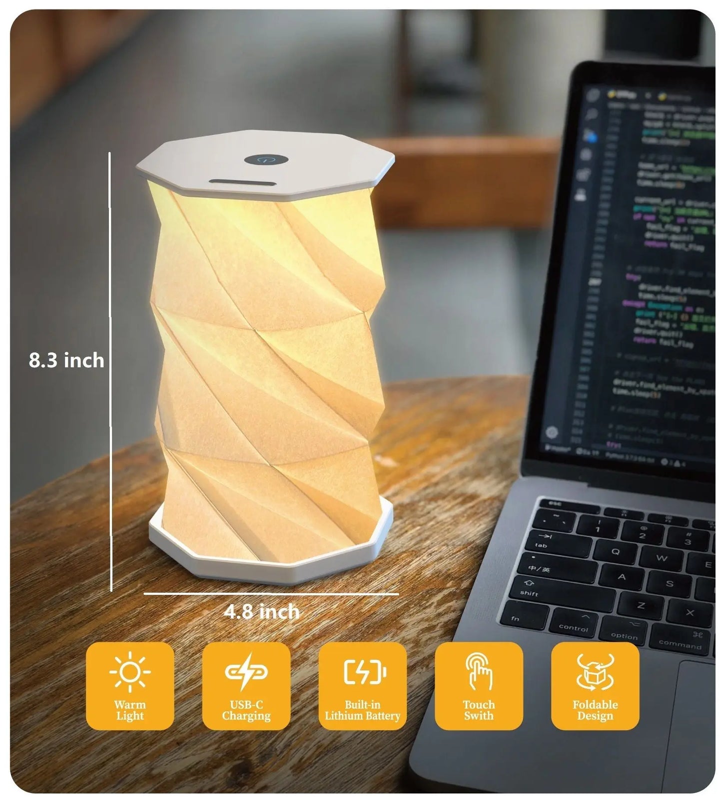 Twist Foldable Pocket Lamp Doba