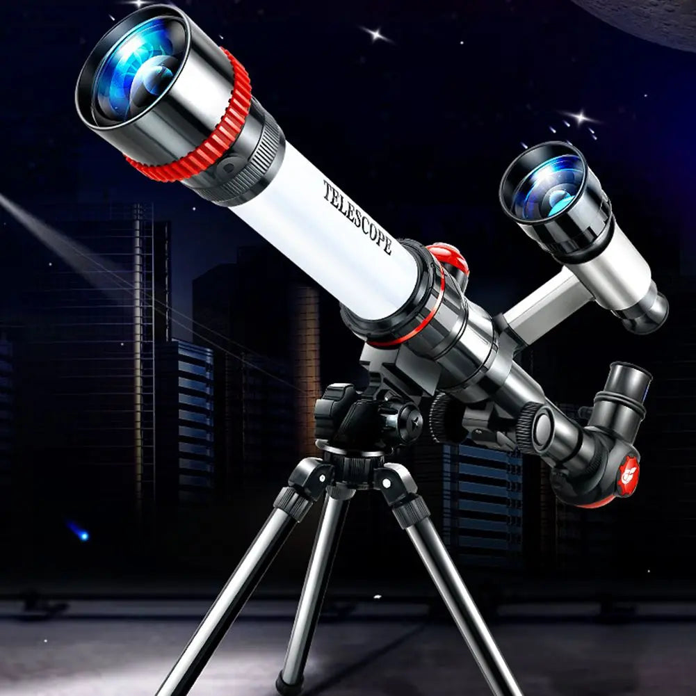 HD Astronomical Telescope Children Students Toys Gift Stargazing Monocular Teaching Aids for Science Experiment Simulate/Camping Doba