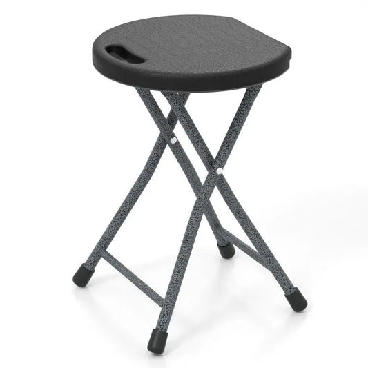 Folding Stool with Built-in Handle for Adults Doba