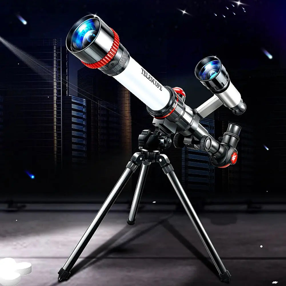 HD Astronomical Telescope Children Students Toys Gift Stargazing Monocular Teaching Aids for Science Experiment Simulate/Camping Doba