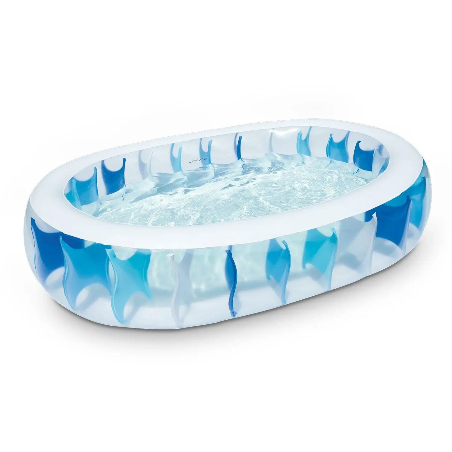90×60×20In Inflatable Swimming Pool Blow Up Family Pool For Kids Foldable Swim Ball Pool Center Doba