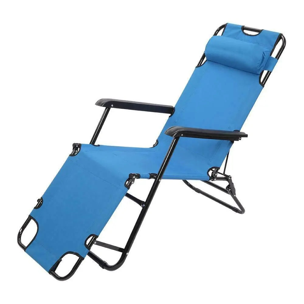 Folding Camping Reclining Chairs,Portable Zero Gravity Chair,Outdoor Lounge Chairs, Patio Outdoor Pool Beach Lawn Recline,Lounge Bed Chair Pool Patio Camping Cot Portable Relax Doba