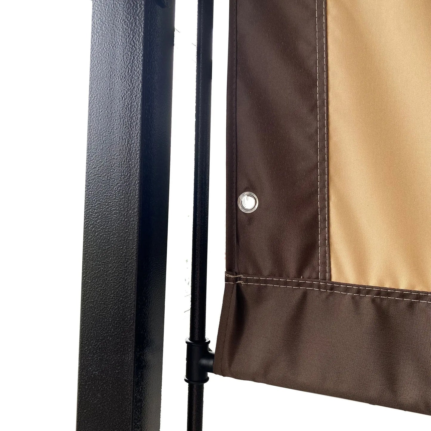 Universal Canopy Cover Replacement for 12x9 Ft Curved Outdoor Pergola Structure Doba