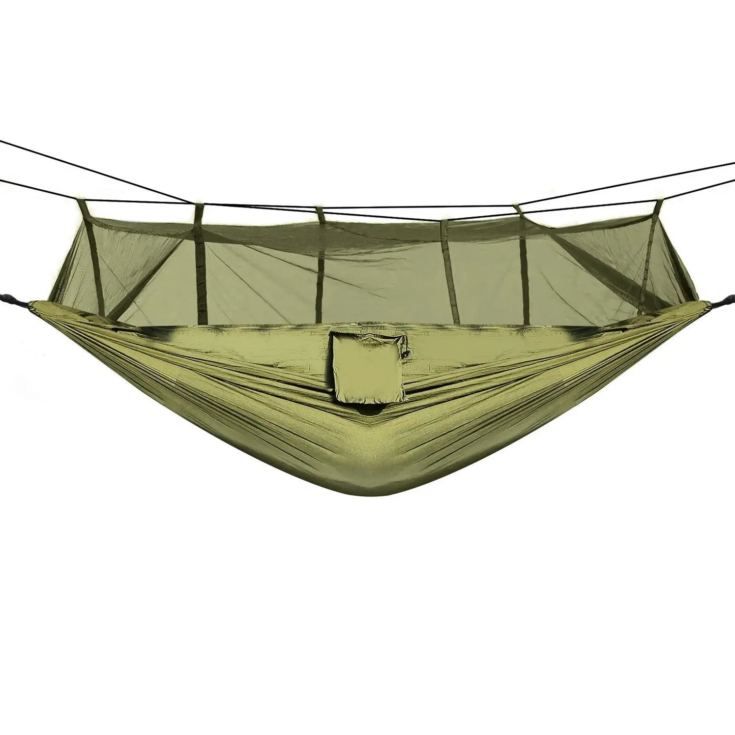 600lbs Load 2 Persons Hammock with Mosquito Net Outdoor Hiking Camping Hommock Portable Nylon Swing Hanging Bed Doba