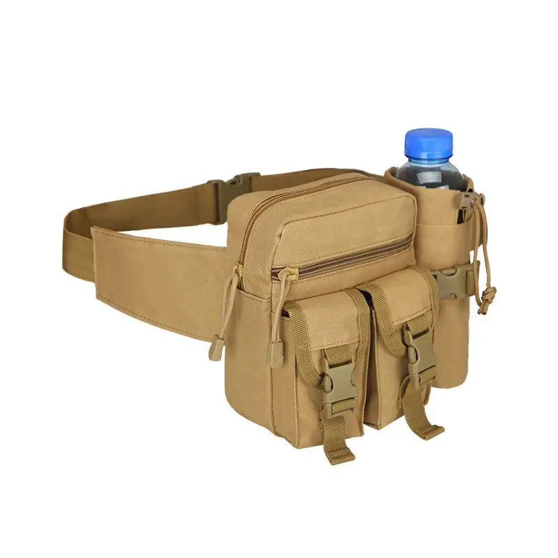 1pc Portable Denim Fanny Pack; Waist Bag; Large Capacity Multifunctional Bag For Outdoor Running; Camping Hiking Fishing Doba