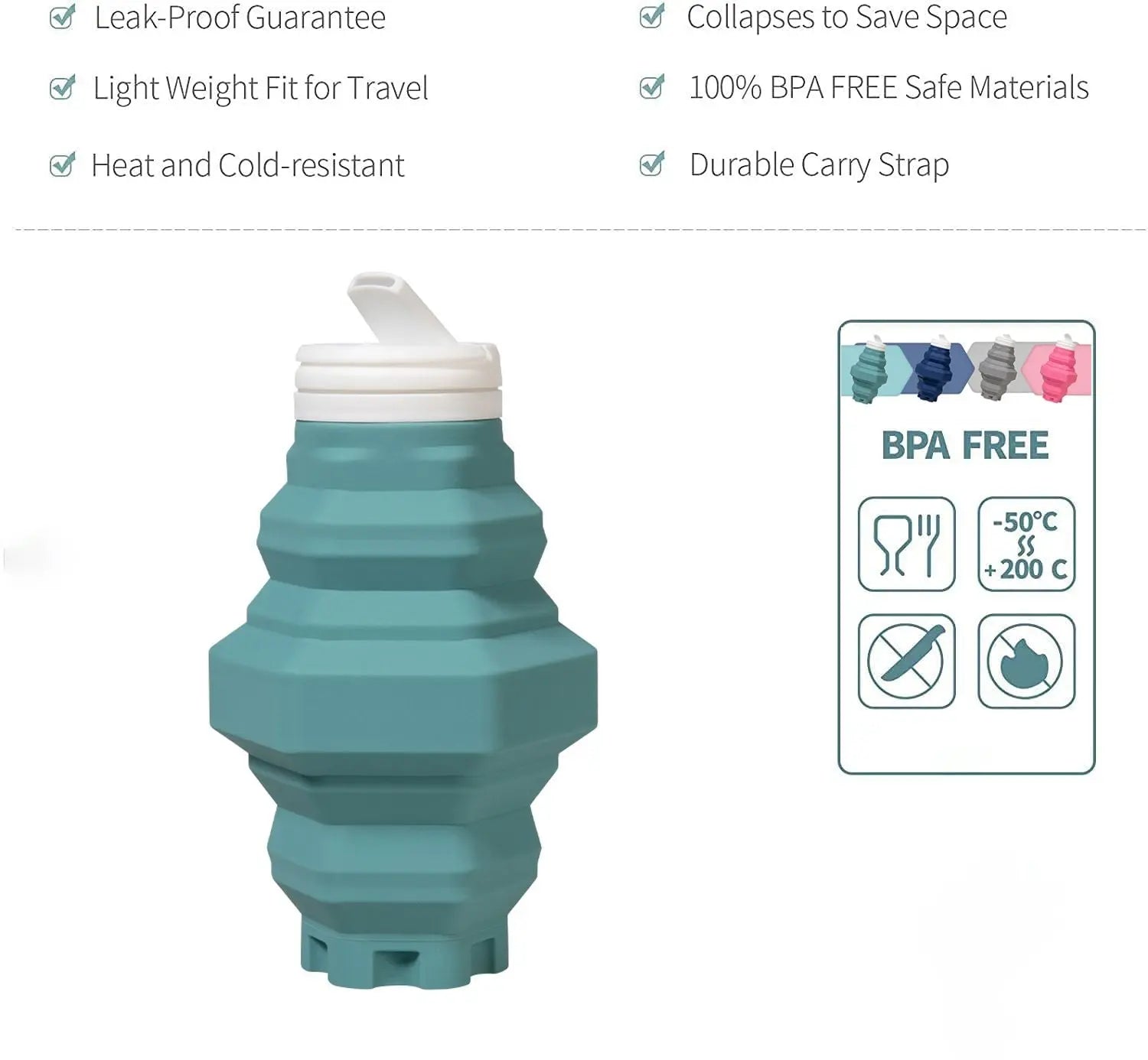Silicone Folding Cup Foldable Collapsible Telescopic Water Bottle Outdoor Travel Children Cups Teacups Ware Jug Drink Water Copa Doba