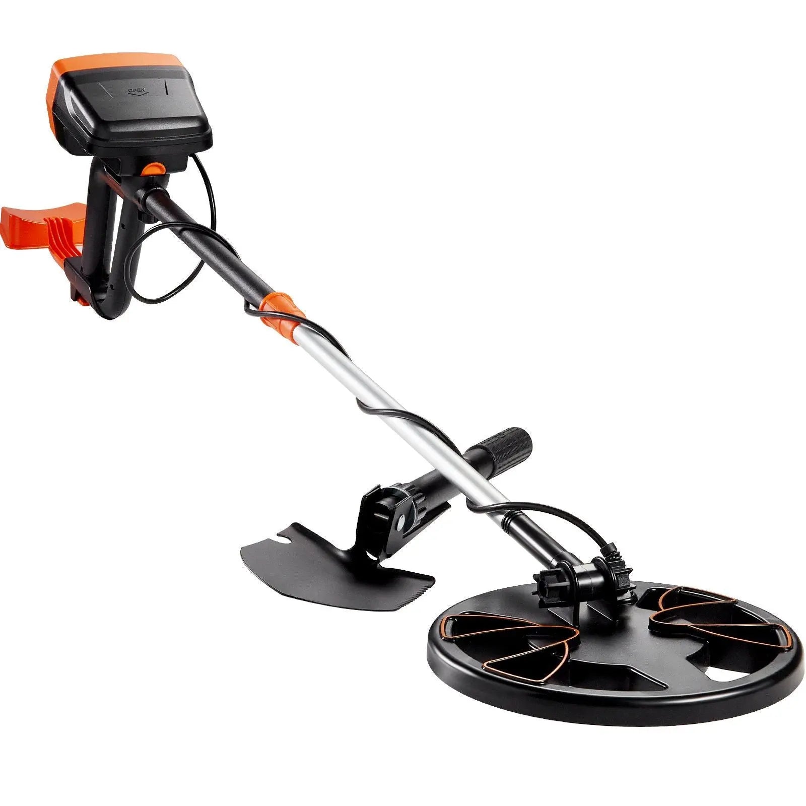 VEVOR Metal Detector for Adults & Kids, 8 Inch Waterproof Search Coil with High Accuracy Pointer Display, Adjustable 38''-49'' Gold Detector, Lightweight Aluminum Stem for Detecting Gold Treasure Doba