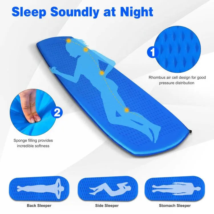 Hiking Outdoor Camping Lightweight Portable Sleeping Pad Doba