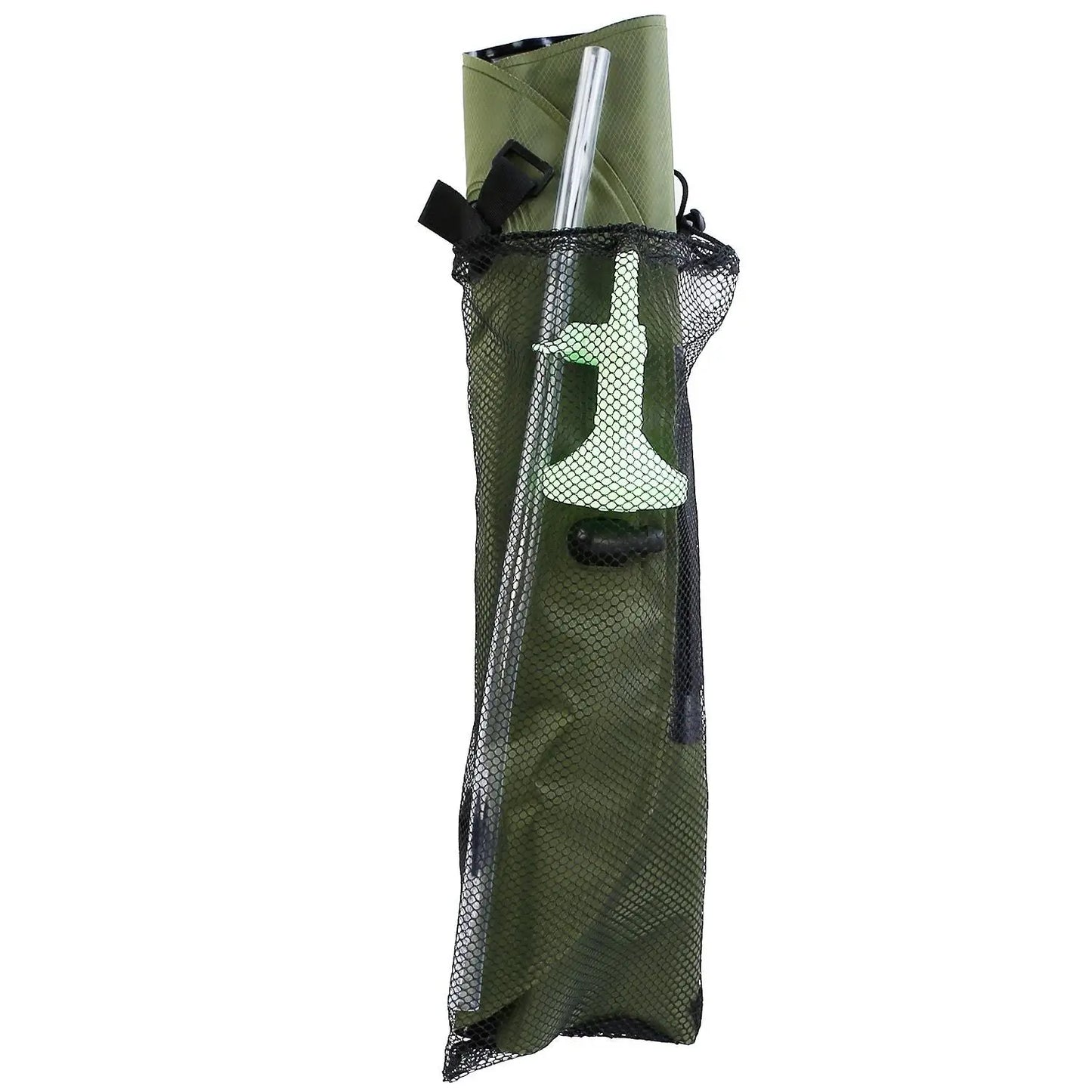 5Gal Solar Heating Camping Shower Bag w/ Removable Hose And Shower Head Doba