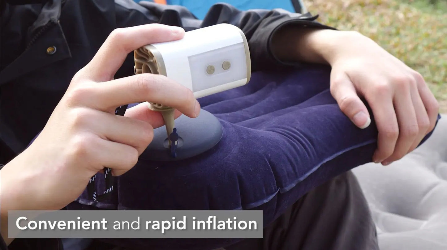 Outdoor camping supplies inflatable pump portable mini electric pump high-power portable inflatable pump Doba