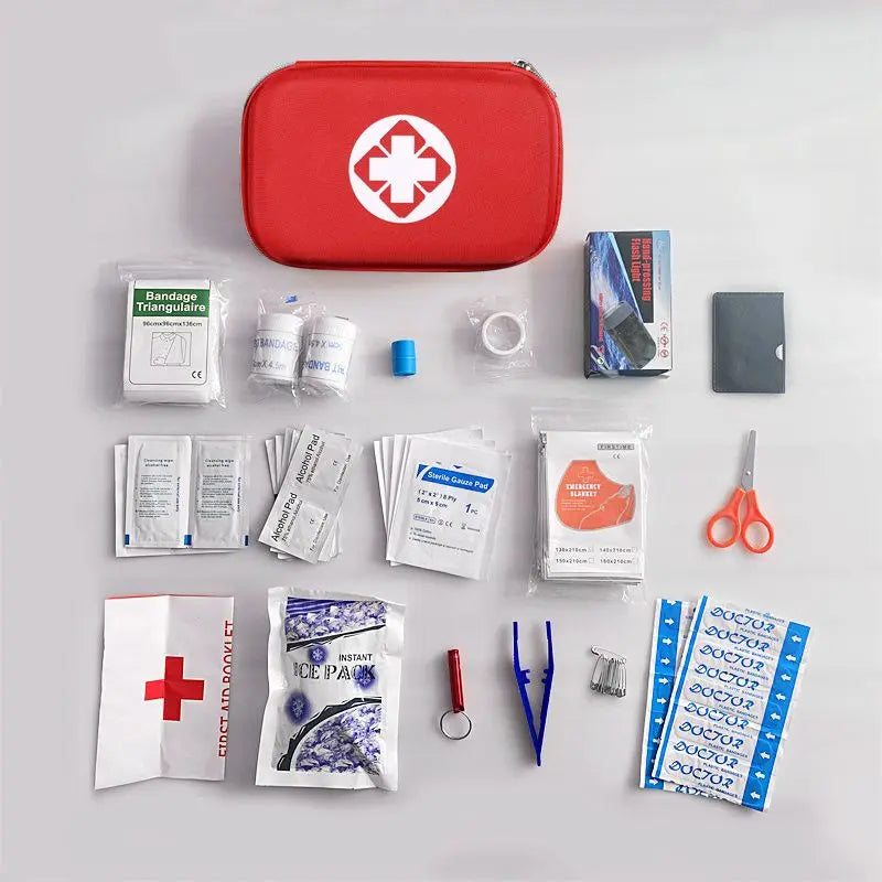 EVA First Aid Kit For Car Rescue; Family Backup; School ; Enterprise; Outdoors Travel Doba