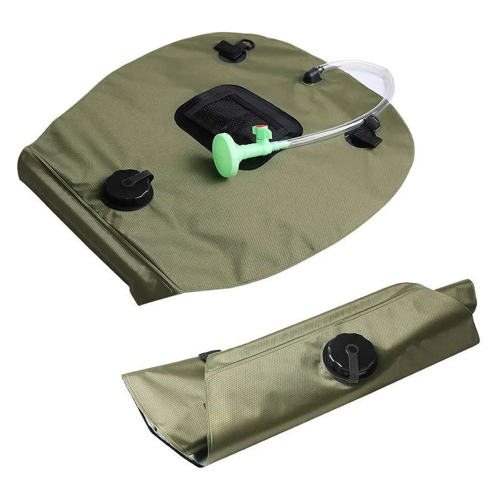 Outdoor Solar Concentrating Bath Bag Portable Shower Bag 20l Camping Shower Bath Water Bag Doba