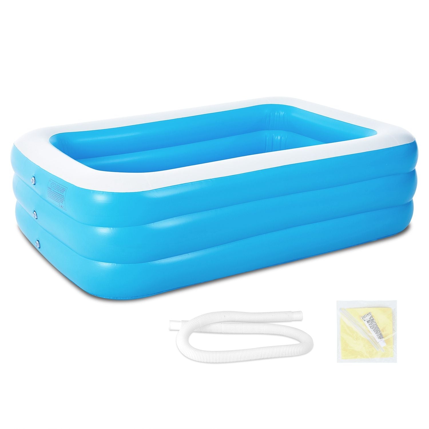 Inflatable Swimming Pools Family Swim Play Center Pool Blow up Kiddie Pool Doba