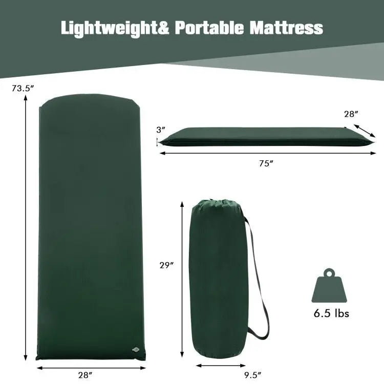 Hiking Outdoor Camping Lightweight Portable Sleeping Pad Doba