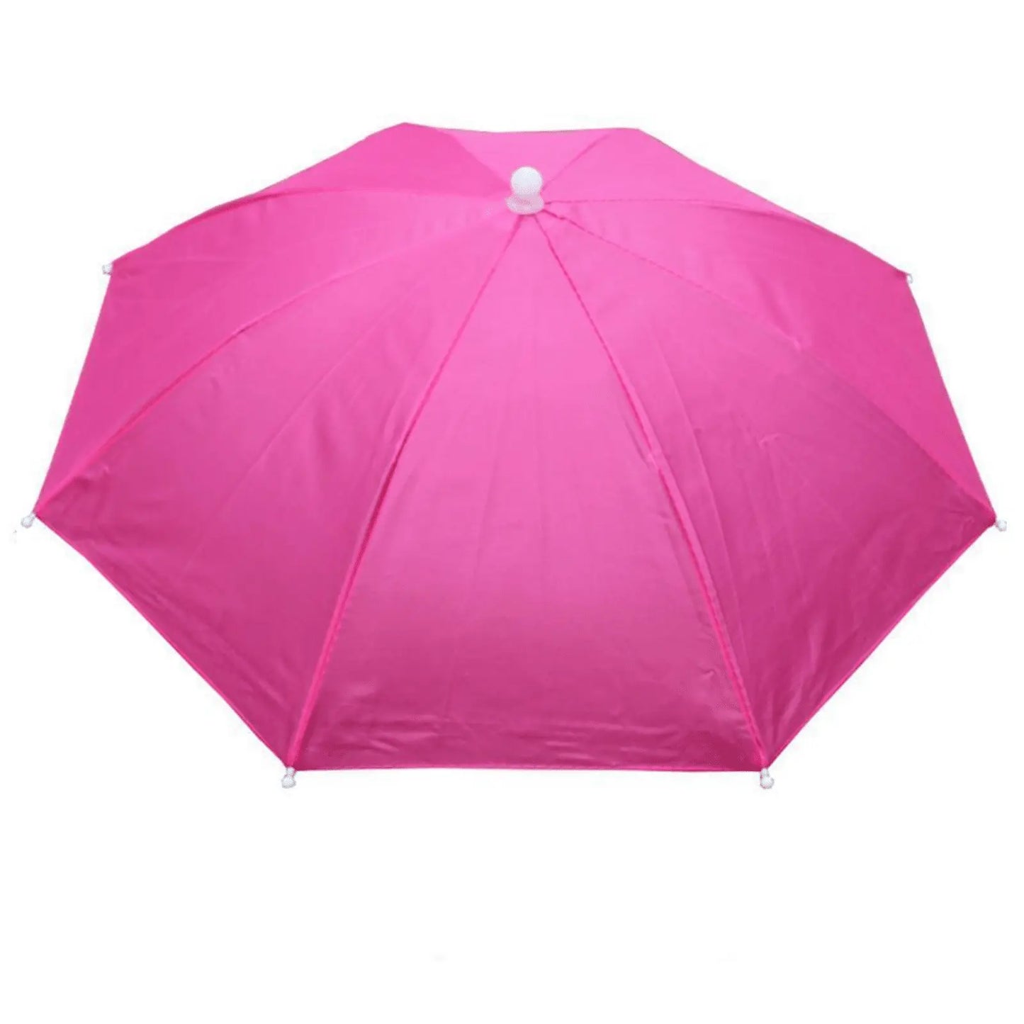 Portable Rain Hat Outdoor Folding Umbrella Fishing Sun Shade Anti-UV Camping Fishing Headwear Cap Beach Head Hat Accessory Doba