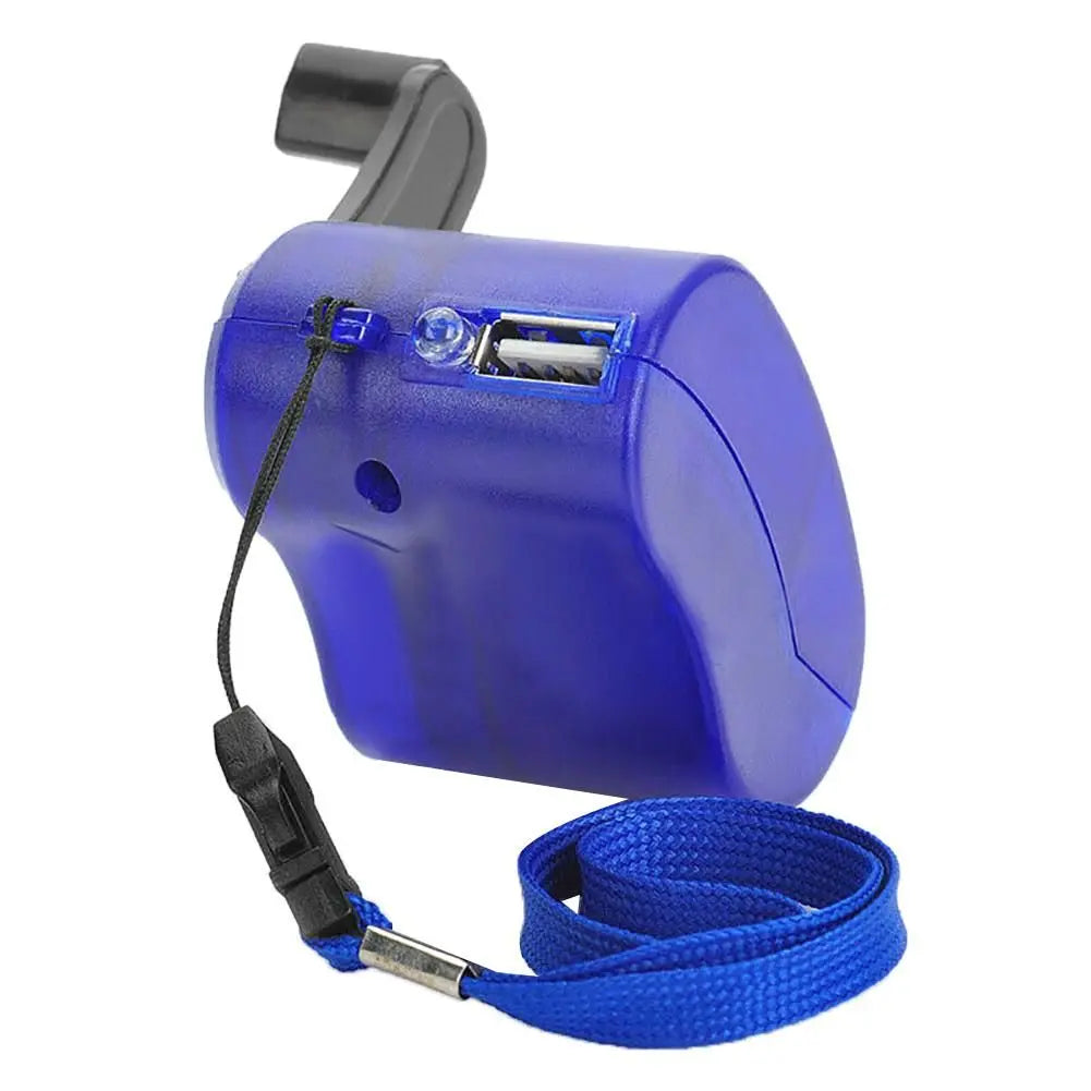 USB Hand Crank Phone Charger Manual Outdoor Hiking Camping Emergency Generator Camping Travel Charger Outdoor Survival Tools Doba