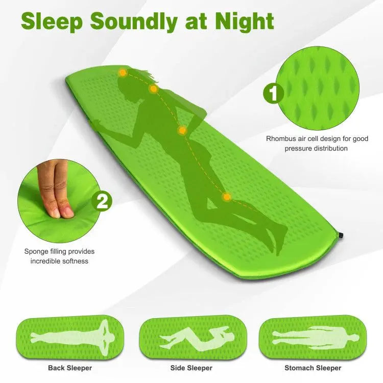 Hiking Outdoor Camping Lightweight Portable Sleeping Pad Doba