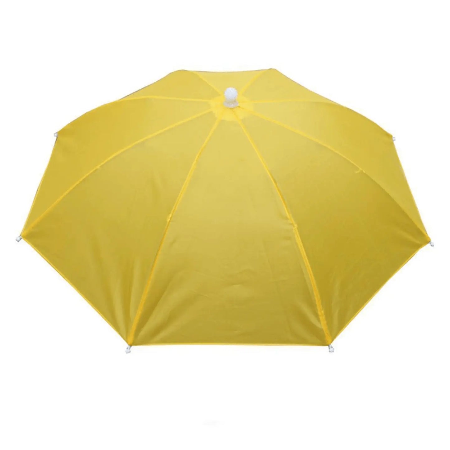 Portable Rain Hat Outdoor Folding Umbrella Fishing Sun Shade Anti-UV Camping Fishing Headwear Cap Beach Head Hat Accessory Doba