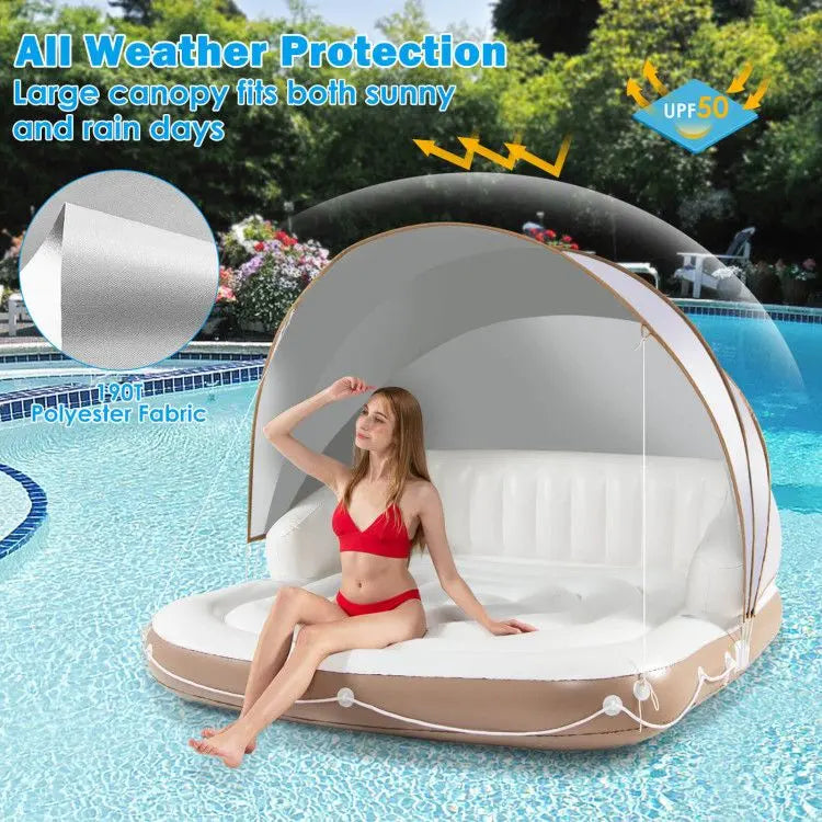 Inflatable Pool Float Lounge Swimming Raft Doba