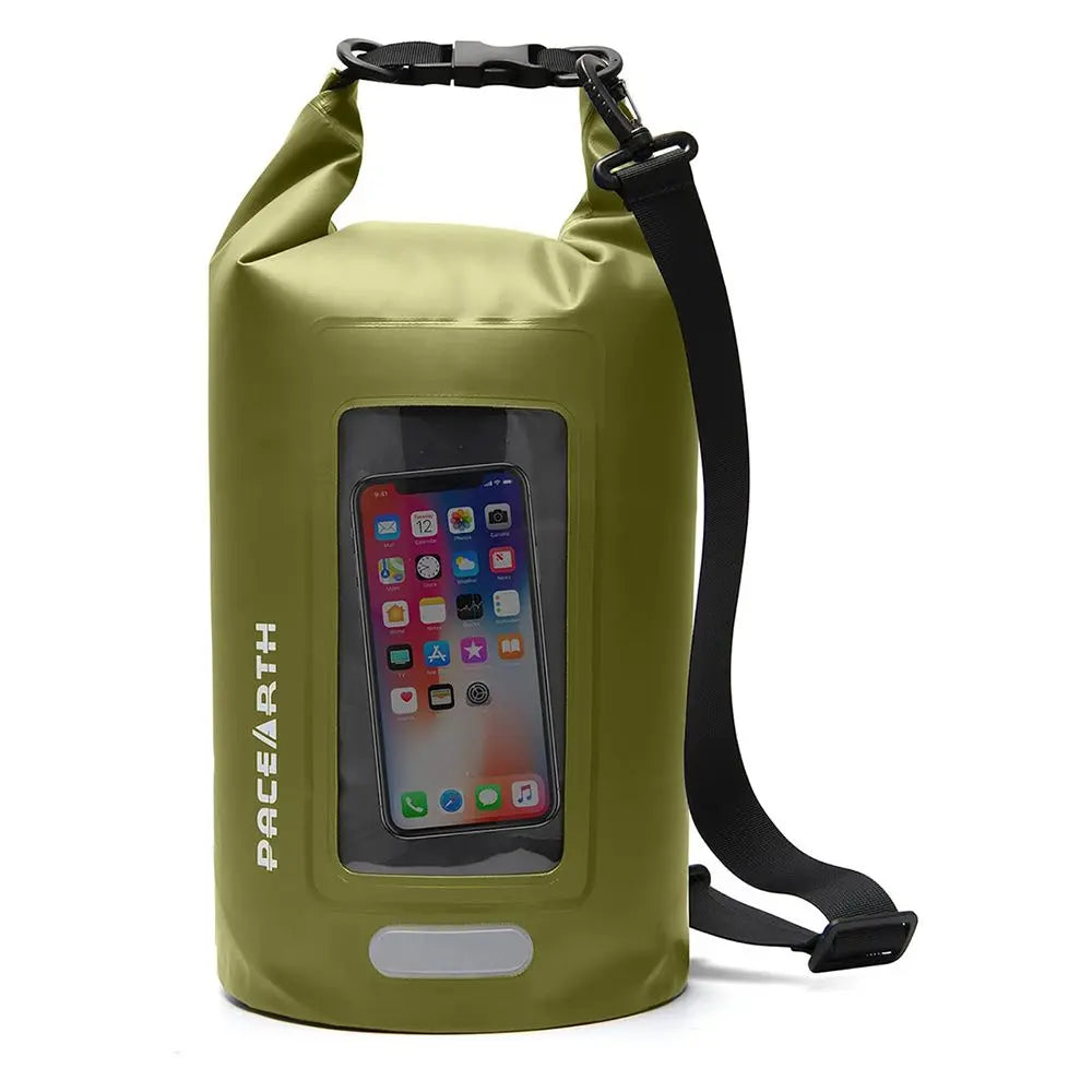 Waterproof Dry Bag 10L/20L/30L; Fishing Bag With Clear Phone Case; Roll Top Lightweight Floating Backpack Dry Sack; Keeps Gear Dry For Kayaking; Camping; Rafting; Boating; Excursion Doba