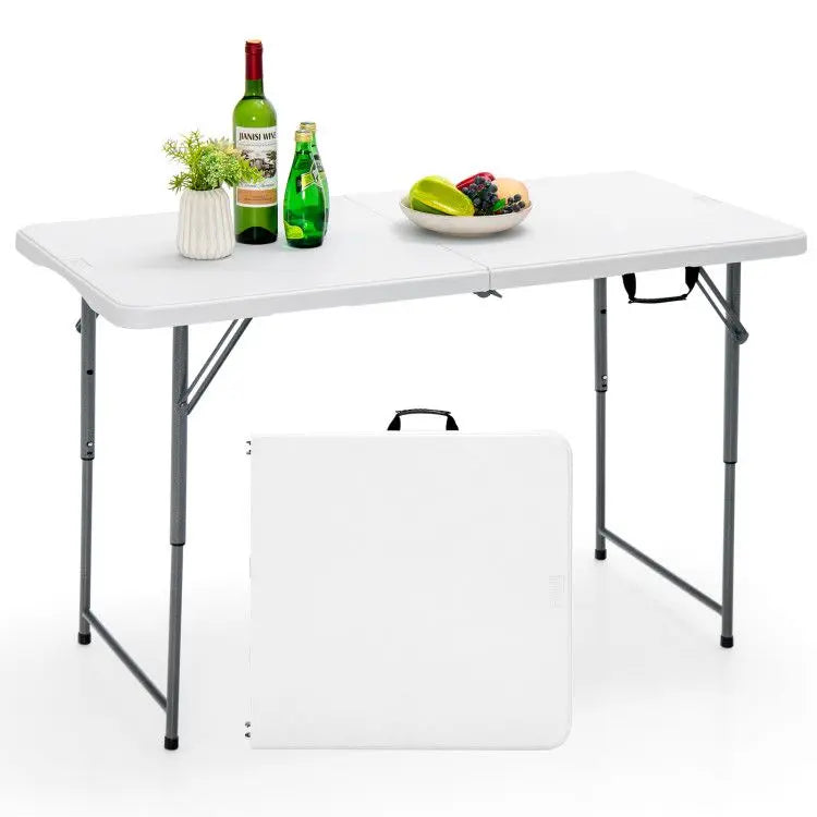 3-Level Height Adjustable Folding Table Doba