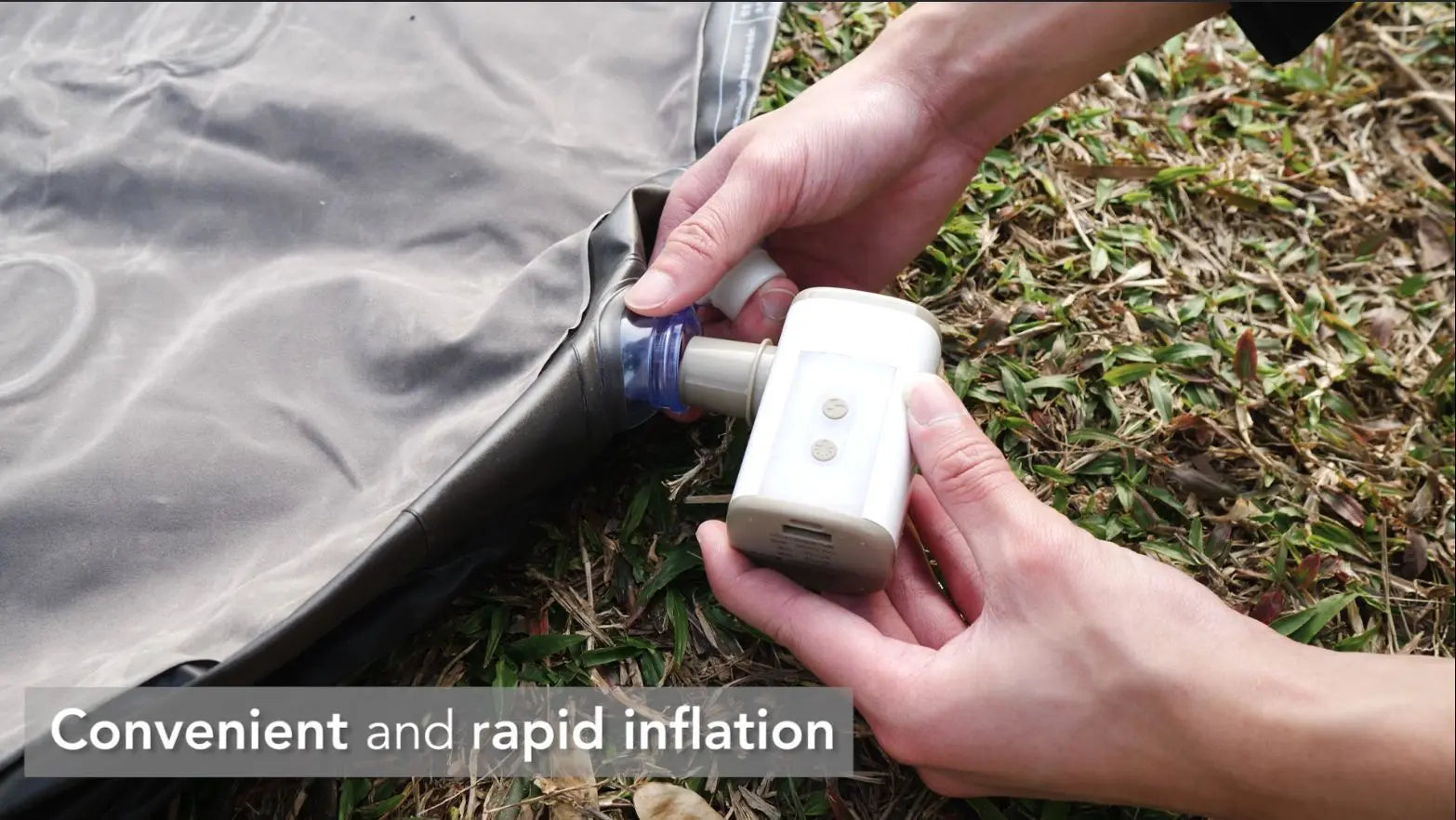 Outdoor camping supplies inflatable pump portable mini electric pump high-power portable inflatable pump Doba