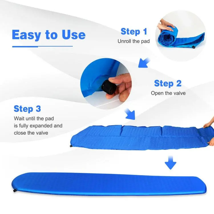 Hiking Outdoor Camping Lightweight Portable Sleeping Pad Doba