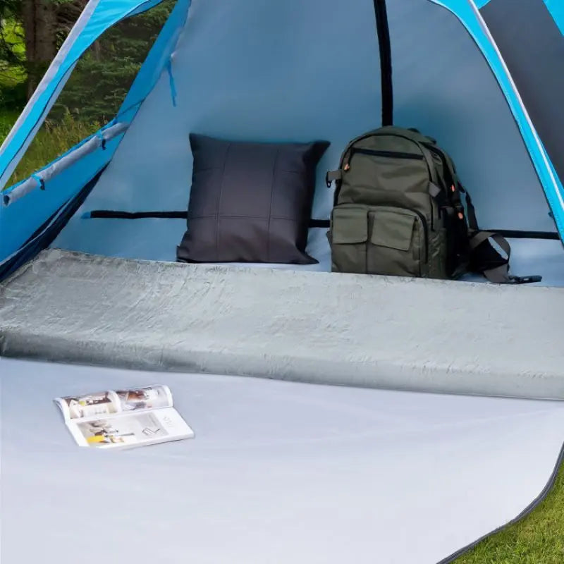Foldable Lightweight Memory Camping Mattress with Carrying Bag Doba