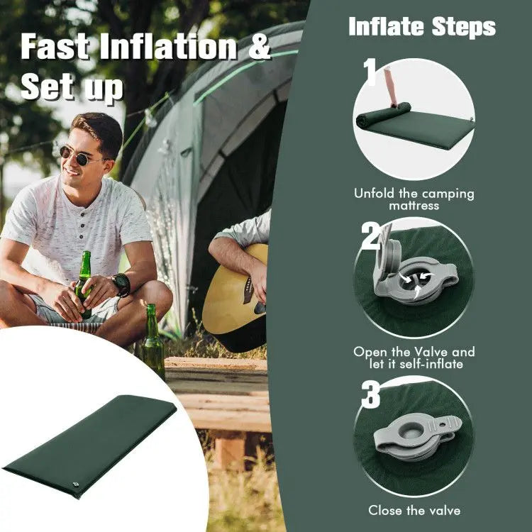 Hiking Outdoor Camping Lightweight Portable Sleeping Pad Doba