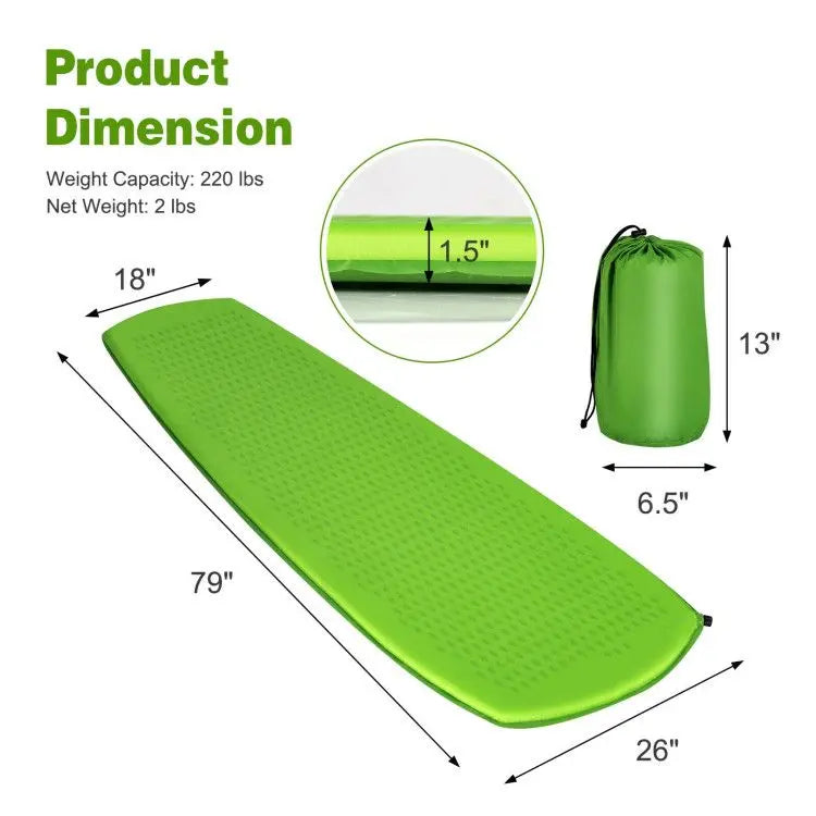 Hiking Outdoor Camping Lightweight Portable Sleeping Pad Doba