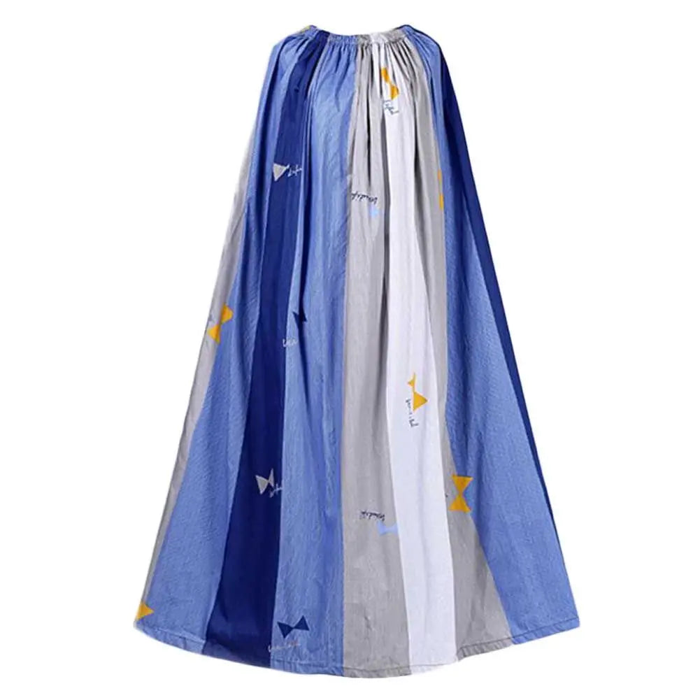 Blue Outdoor Changing Dress Changing Cover-ups Portable Changing Cape Beach Shelter Cloth Beach Camping Changing Cover Robe Doba