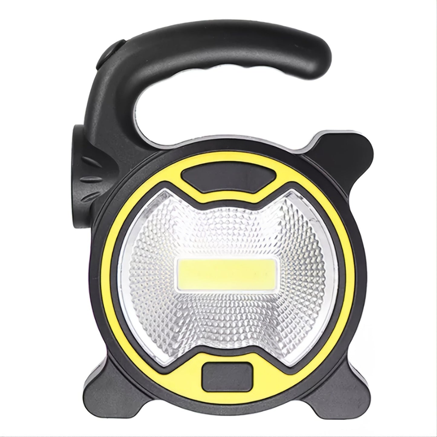 1pc LED COB Camping Flashlight Lantern AA Battery Power Floodlight + Side Torch Light Mini Portable COB Camping Lamps Work Lights(Without Battery) Doba