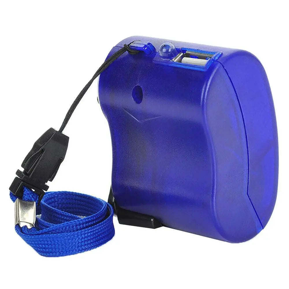 USB Hand Crank Phone Charger Manual Outdoor Hiking Camping Emergency Generator Camping Travel Charger Outdoor Survival Tools Doba