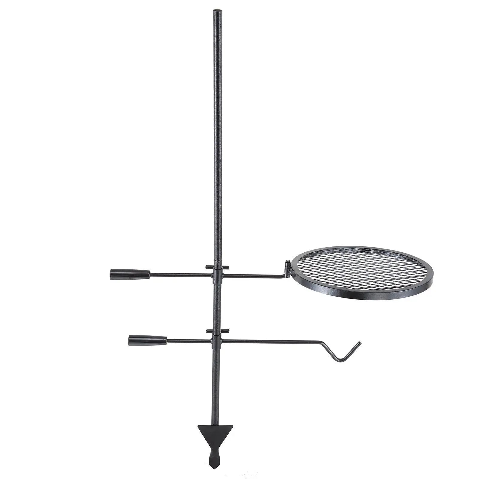 VEVOR Swivel Campfire Grill, Fire Pit Grill Grate over Fire Pits, Heavy Duty Steel Grill Grates, 360° Adjustable Open Fire Outdoor Cooking Equipment, Portable Camp Fire Racks for Camping Outdoor BBQ Doba