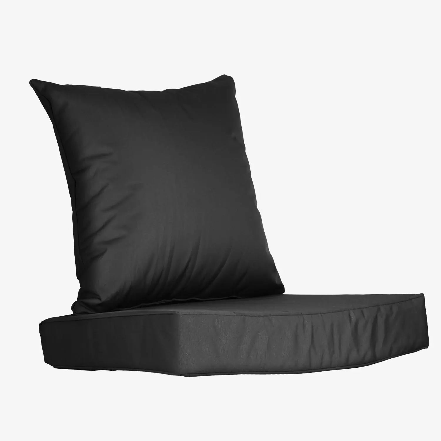 Outdoor Seat Cushion Set Waterproof Patio Furniture Cushion and Back Pillow Fade Resistant Deep Seat Set Chair Pad with Removable Cover for Chair Sofa Couch Doba