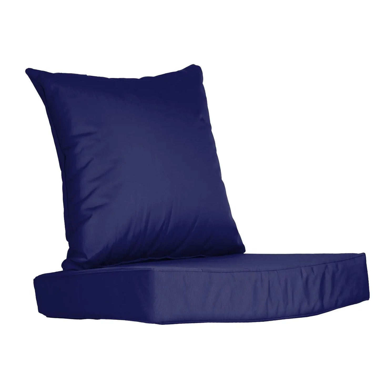 Outdoor Seat Cushion Set Waterproof Patio Furniture Cushion and Back Pillow Fade Resistant Deep Seat Set Chair Pad with Removable Cover for Chair Sofa Couch Doba